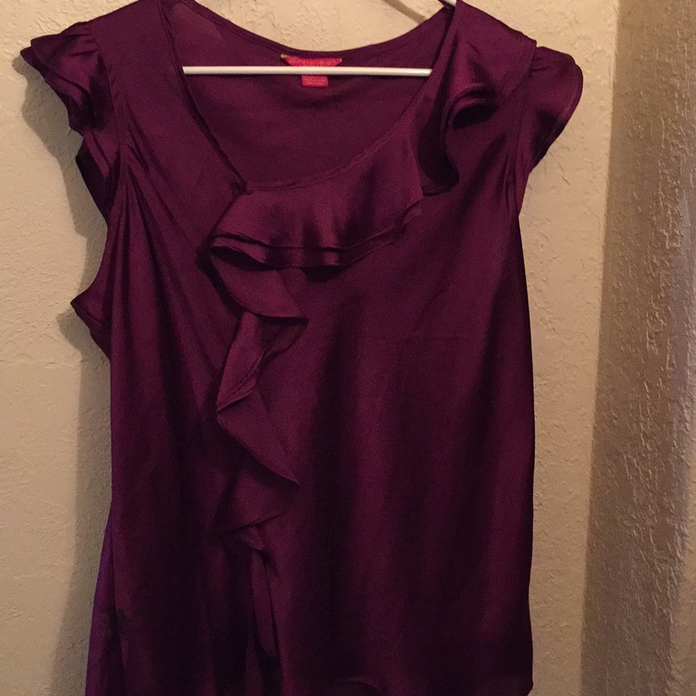 Purple blouse
